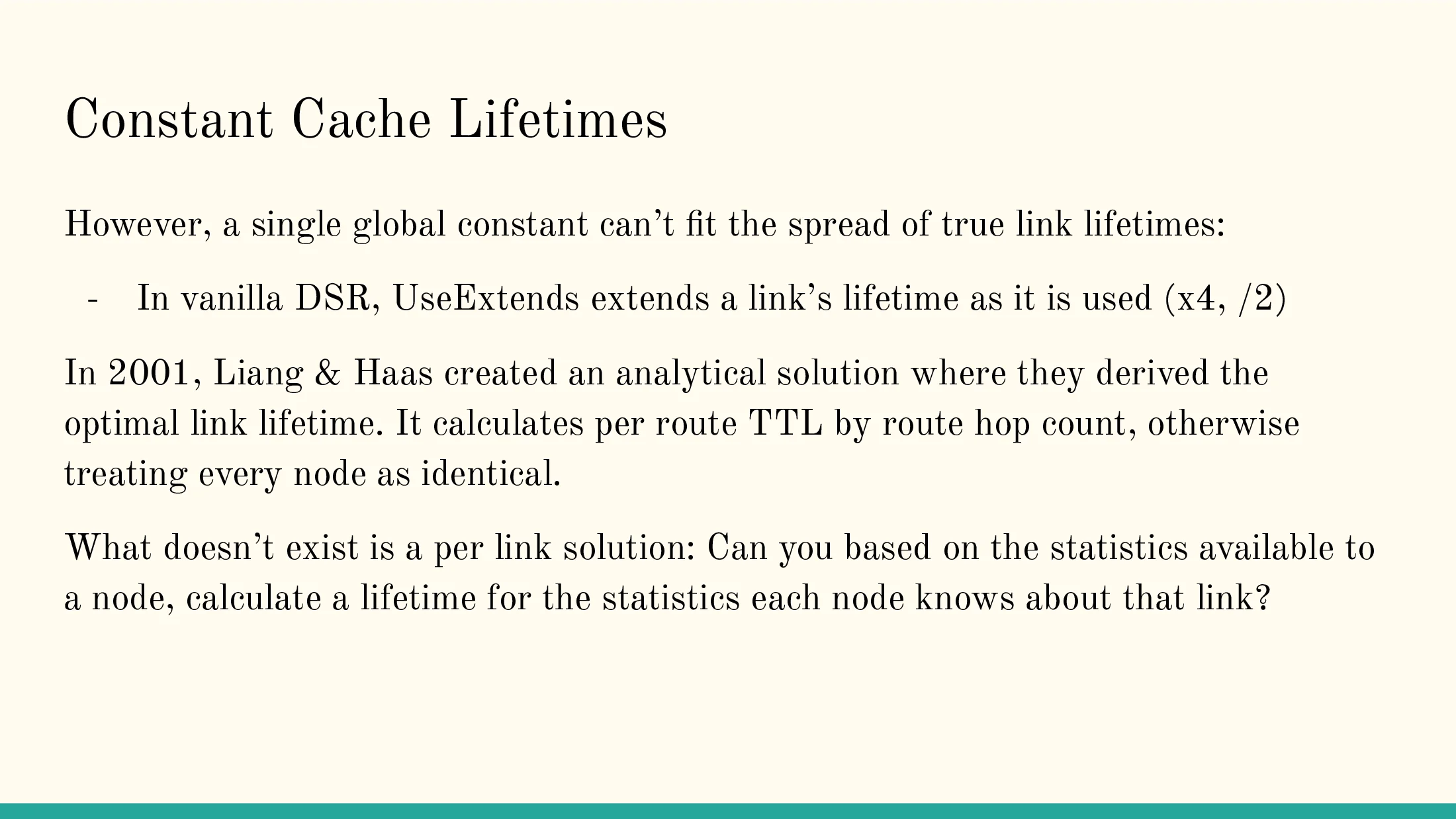 Slide 8 of Learned Per-Link Cache Lifetime