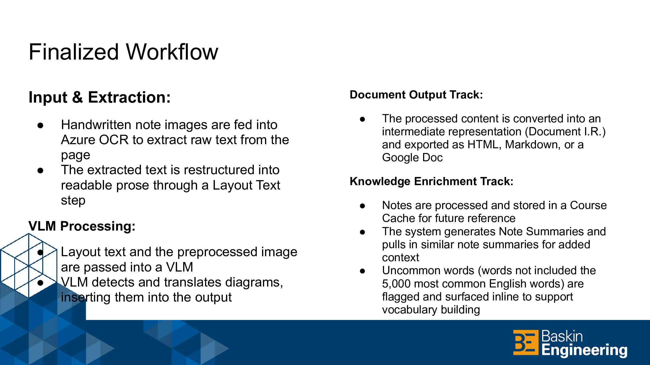 Slide 10 of Miso: Structured Note Extraction