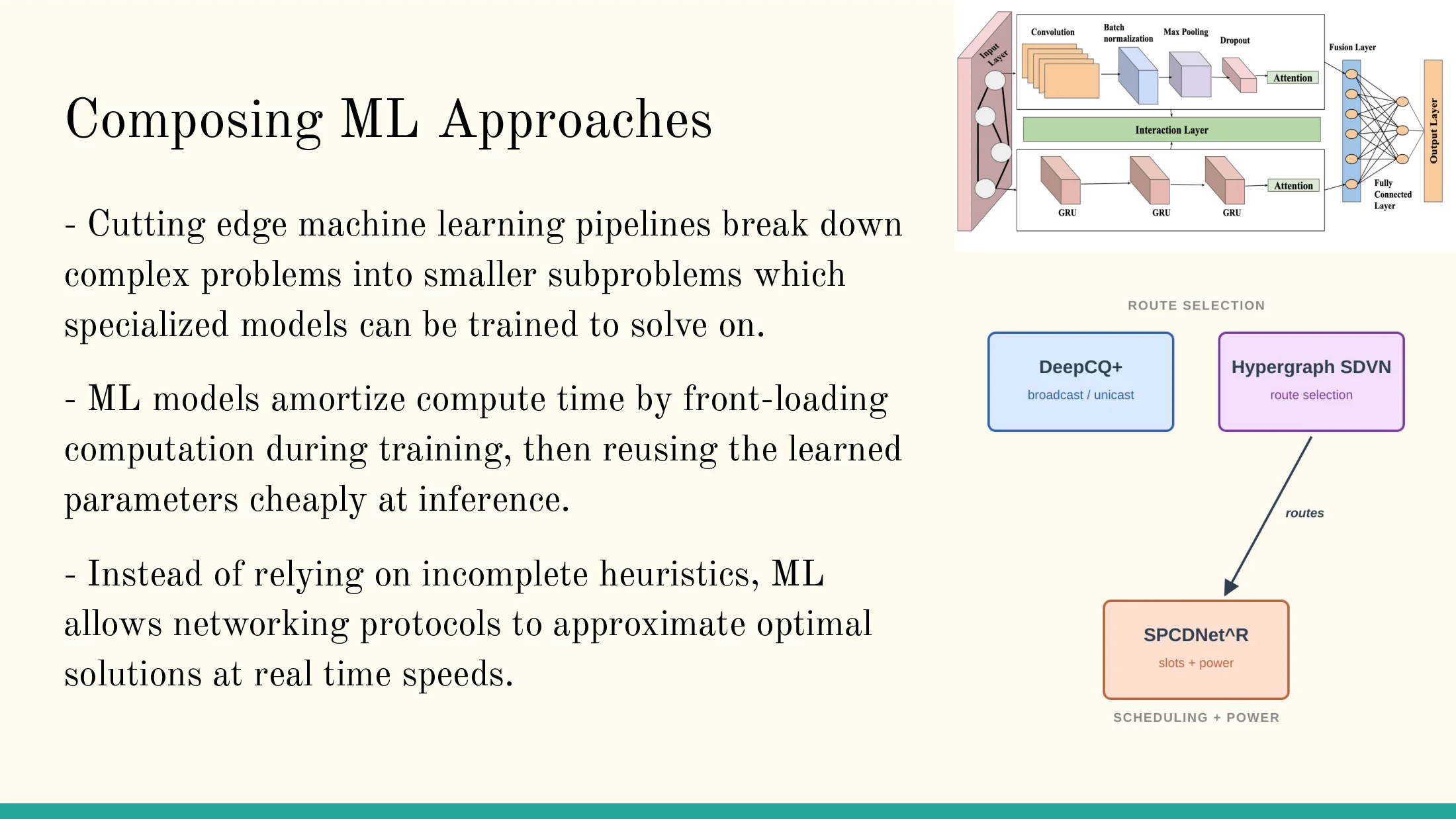 Slide 20 of Machine Learning for MANETs Routing